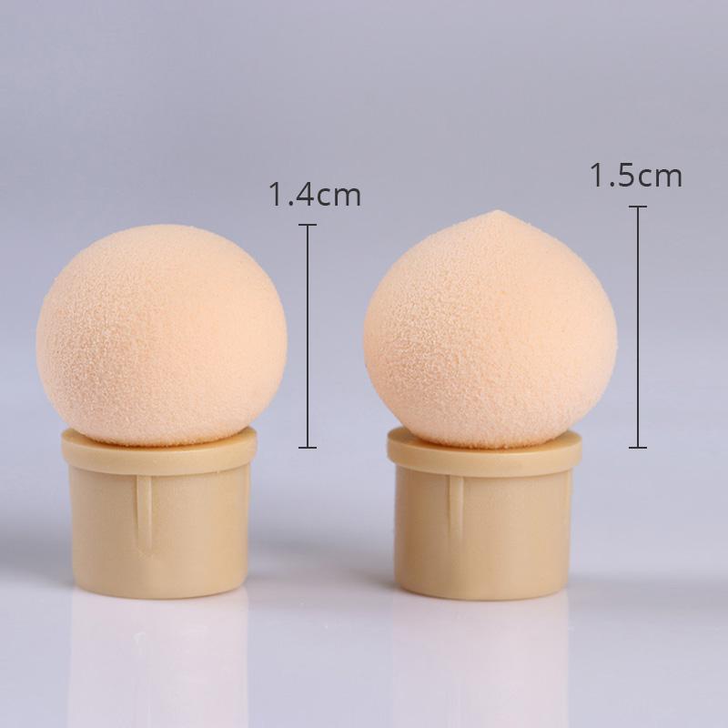 Double-ended Gradient Shading Pen Dotting Brush Sponge Head Rhinestone Handle Nail Art Brush Nail Art Painting Tool