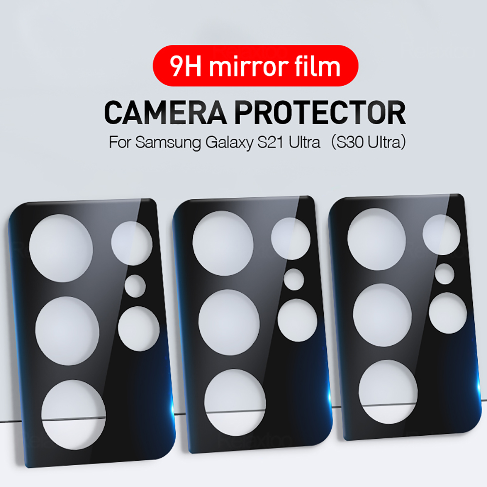 Protecteur de lentilles de caméra incurvée 3D pour Samsung S22 Ultra S22 plus S21 Fe S20 Fe Z pli 4 3 M31 F12 M42 Protecteur d'écran de protection