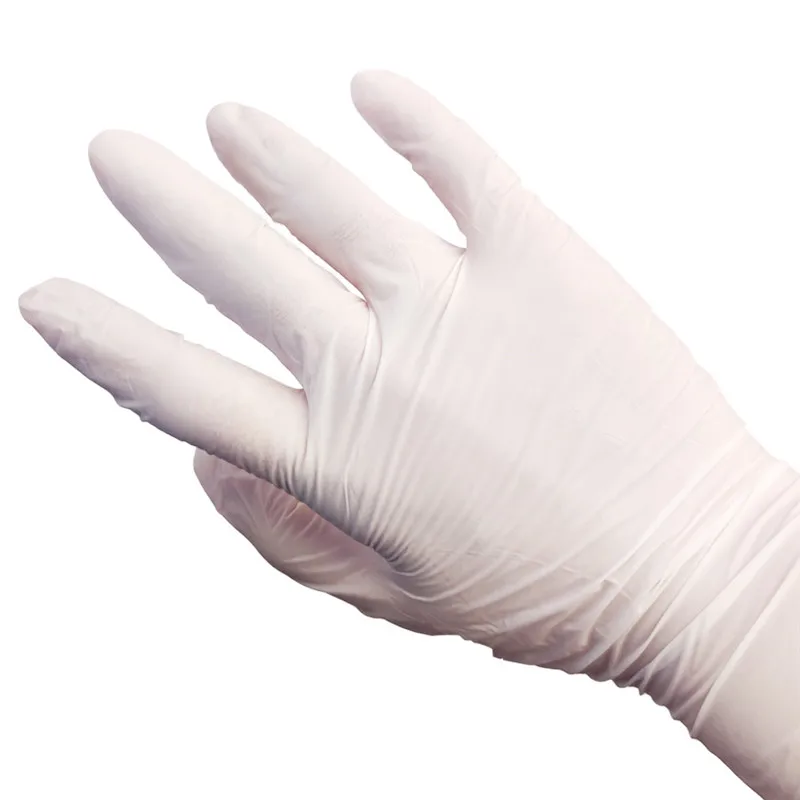 Supplies Gants blancs gants jetables gants de tatouage permanent gants en latex Isolotes accessoires de tatouage antipollution s m l xl