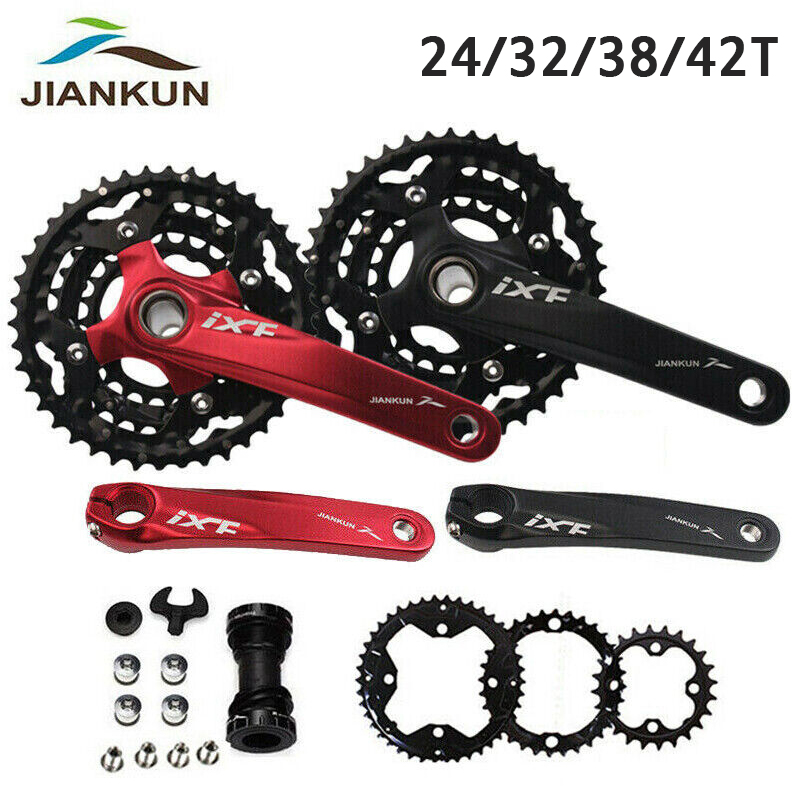 IXF 104BCD MTB Bike Crankset BB 26-42T Цепочка двойной/тройной скорости 170 мм набор шэлью BB Fit Shimano Sram 170 мм Crank 10s