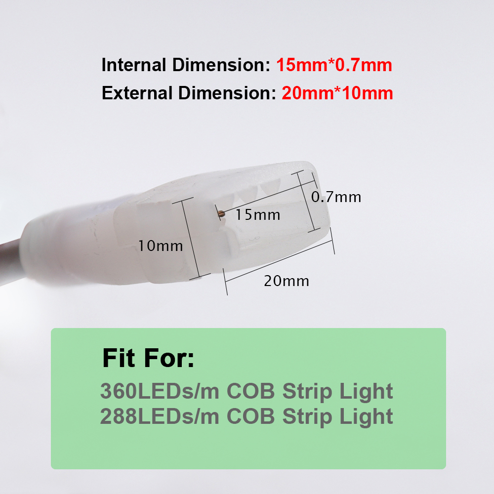 調光器スイッチ付きAC電源プラグ供給電源ワイヤー/コードAC 110V 220V COB LEDストリップライトのプラグ