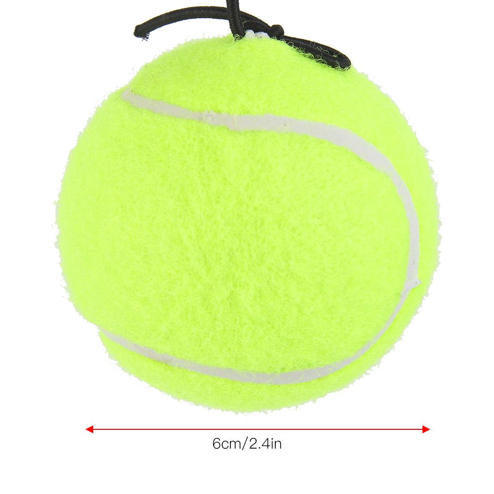 Tennis Ball Tennis Beginner Training Ball with 4M Elastic Rubber String for Single Practice