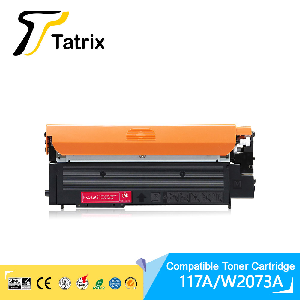 Tatrix pour la cartouche de toner compatible HP 117A W2070A W2071A W2072A W2073A pour HP Color Laser 150A / 150NW MFP 178FNW / MFP 179FNW