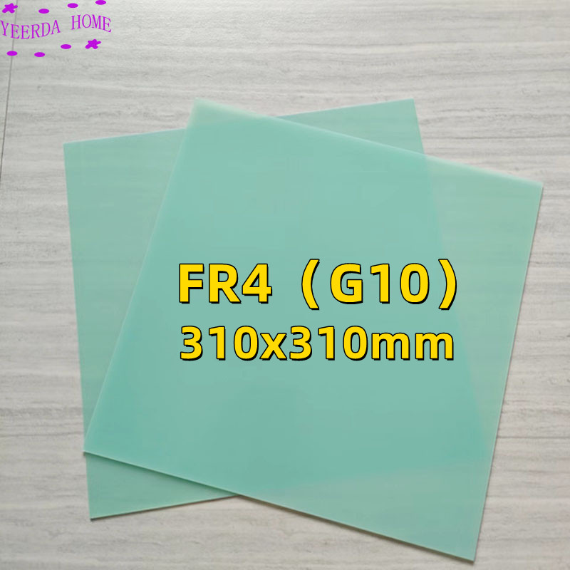 310x310mm 3D-Drucker FR4 Fiberglasblech Wasser-grüne Epoxidplatte 3240 FR-4 Epoxidharz-Brettglasfaser