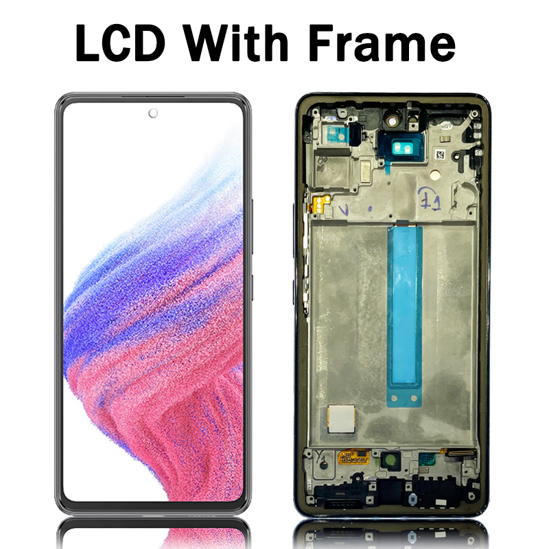 Remplacement LCD A53 testé pour le numériseur à écran tactile d'affichage LCD Samsung A53 5G pour SM-A536B SM-A536B / DS SM-A536U