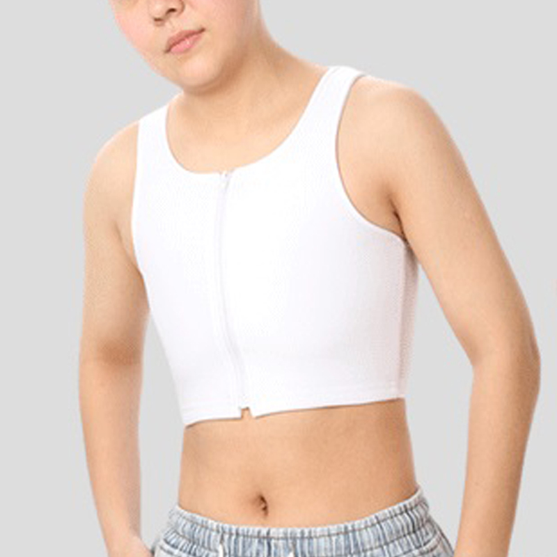 Women Men Chest Flat Vest Transgender Binders Upgrade And Strengthen Elastic Chest Binder Bra Pullover Tank Top