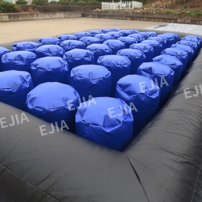 Custom Logo Size Giant Inflatable Trampoline Park Jump Airbag Foam Pit Landing Air Bag