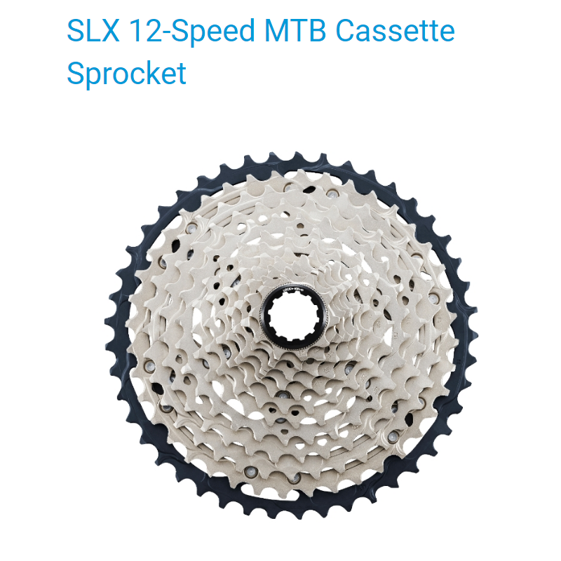 Shimano SLX CS M7100 12 Speed ​​Hyperglide Micro Spline Freehub CS-M7100 MTB Mountain Bike Cassette Sprocket Bicycle 12s 45T 51T