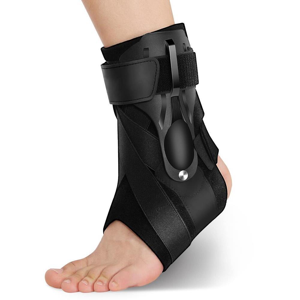 Ankle Sprain Brace Support for Men Women Ankle Sprains Protector Stabilizer Achilles Tendonitis Sport Pain Relief Foot Guard