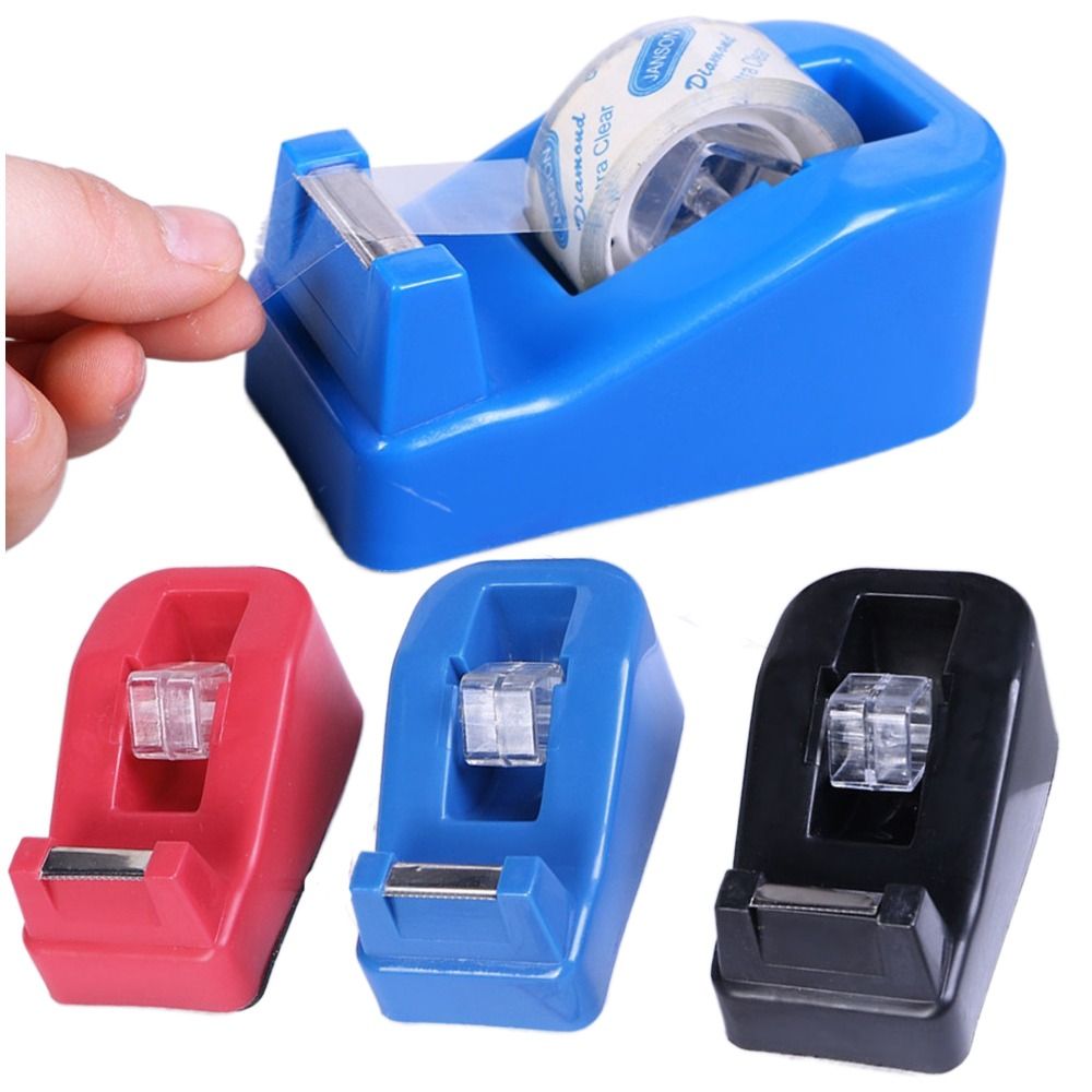 Tape Holder Tape Dispenser Sellotape Heavy Duty Parcel Packing Desktop Office Stationery For Factory Warehouse Packing