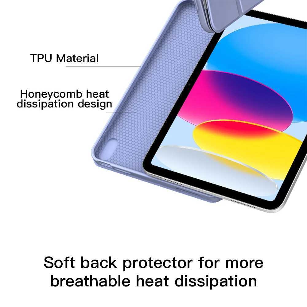 Tablet PC Cases Bags For iPad 7th 8th 9th Generation 10.2 Case for iPad 10th Air 4 5 10.9 inch Accessories for iPad Pro 11 12.9 Mini 6 Cover funda 240411