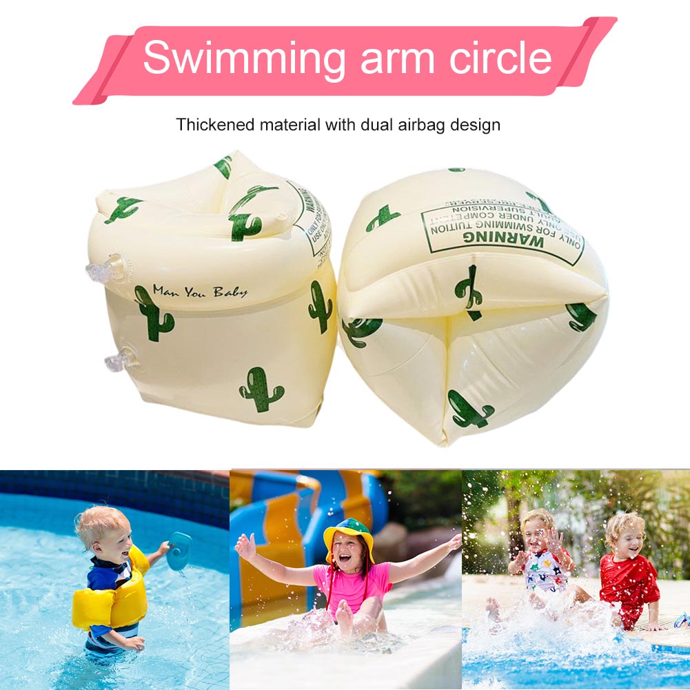 Arm Float Adult Kids Swimming Clostable Arm Rings Portable Floating Circle Hleeves Pool Boj Buning Pool Toys 2st