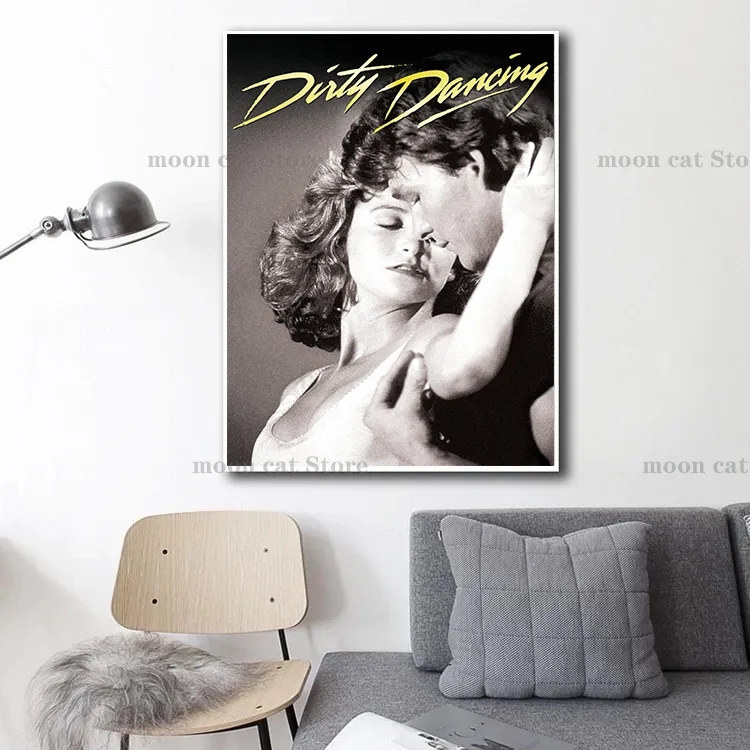 Классический фильм 80 -х годов Dirty Dancing Vintage Film Poster Passt