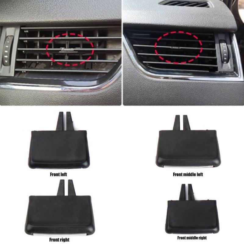 1st CAR AIR CONDITIONING VENT TOGGLE PIECE OUTLET CORCK JUSTERING CLIP AUTO Interiör Tillbehör för Skoda Octavia 2014-19