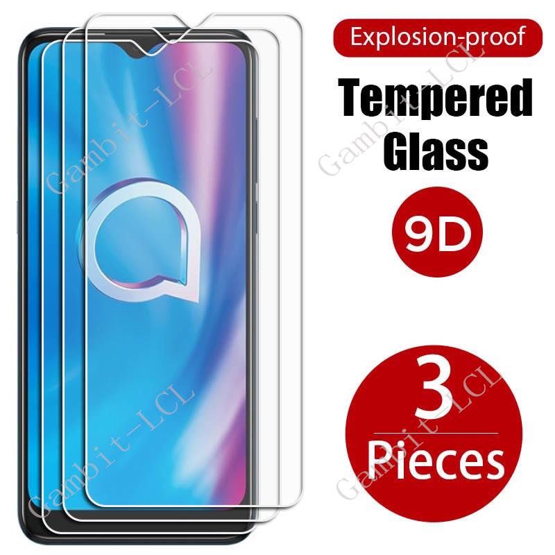 pour Alcatel 1S 1SE 1SP 1V 3L 2020 Protégent de verre trempé sur Alcatel1Se Light 6.22 pouces de protection d'écran Film de protecteur