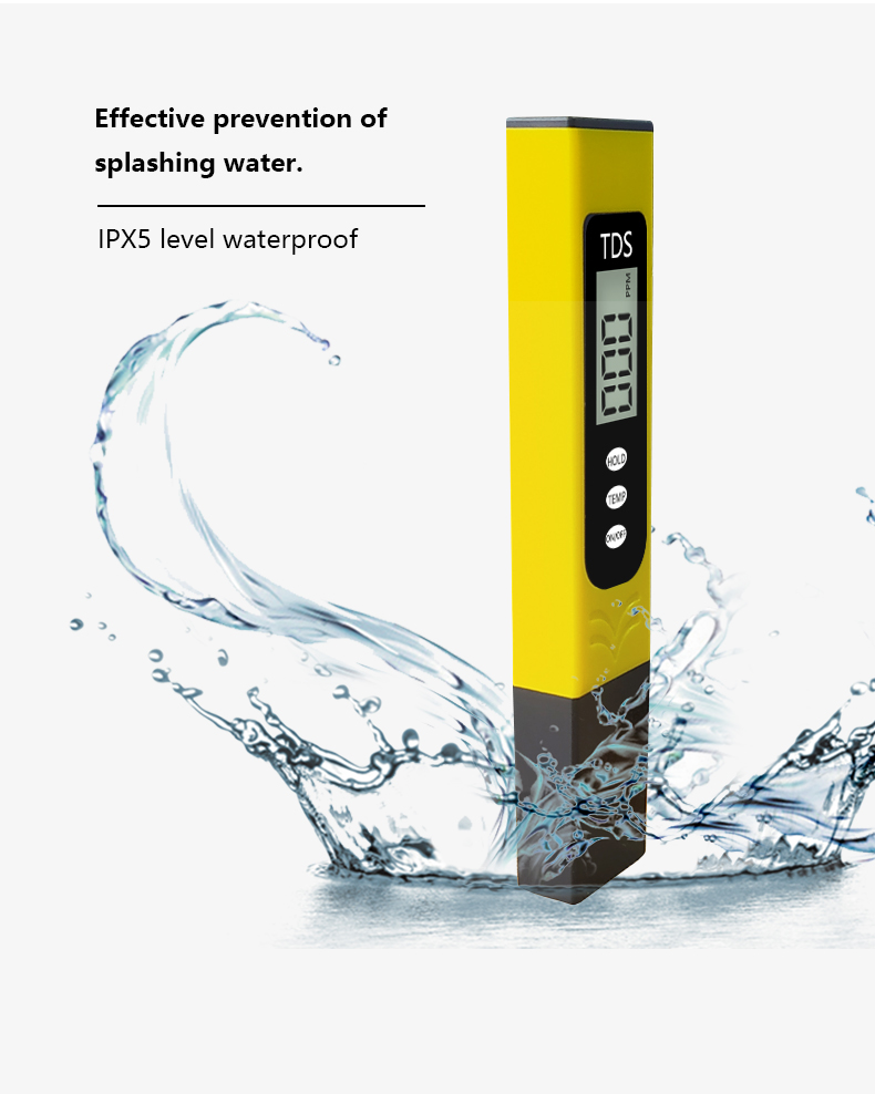 Высокая точность TDS PH -метр цифровой качественный тестировщик для чистки воды PPM Фильтр гидропоник для аквариумного бассейна
