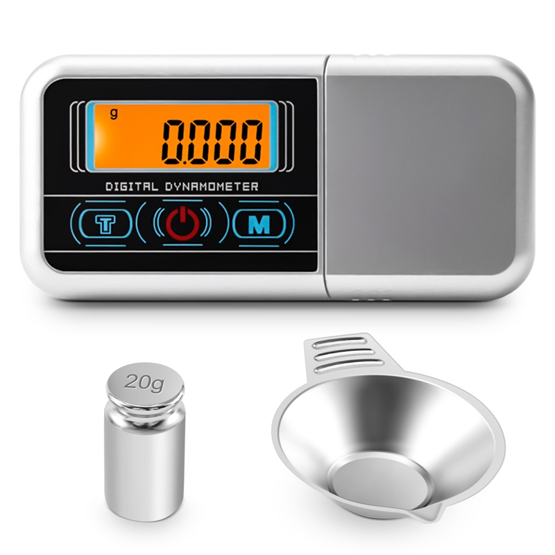 Mini Mücevher Ölçeği 100GX0.005G Hassas Turntable Stylus Kuvvet Vinil Kayıt İğnesi için Dijital Dinamometre İzleme Göstergesi