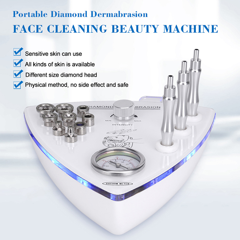 Maison portable Mini Diamond Microdermabrasion Machine Dermabrasion anti-vie