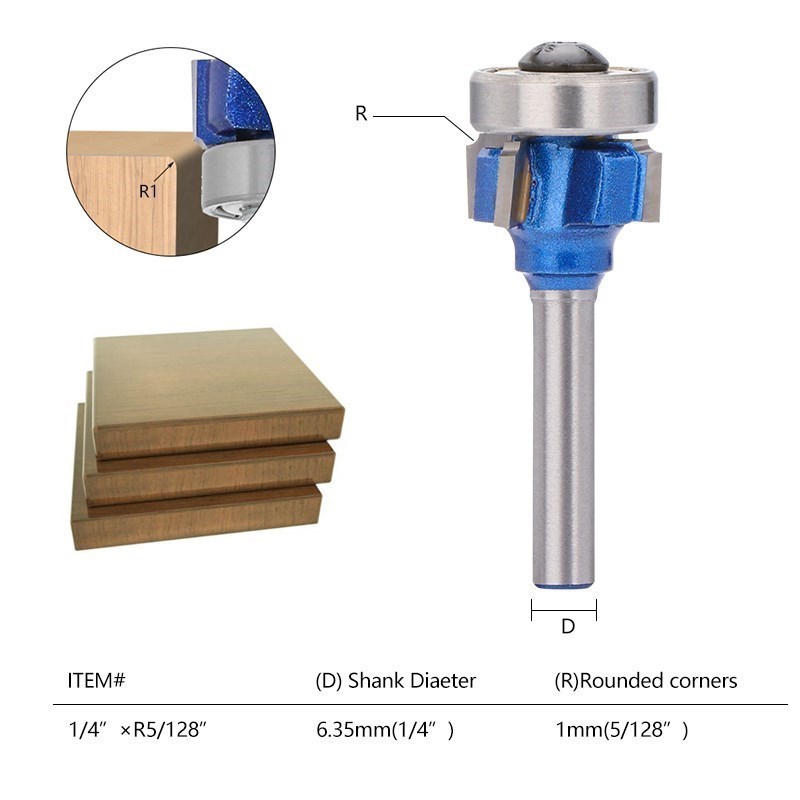 CMCP Milling Cutter 1/4 