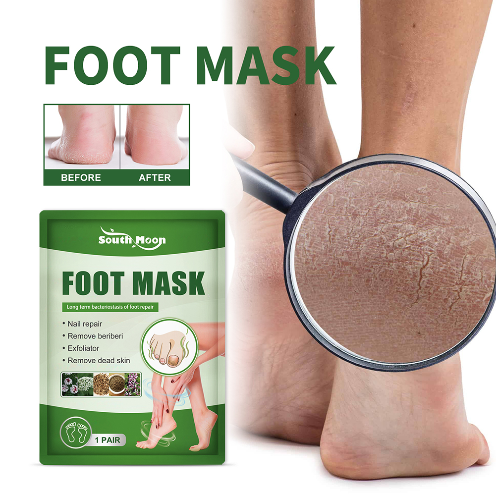 Schälen tote Haut Fußmasken Anti Crack Nail Reparatur Füße Masken aufhellen Haut Upditening Füße Maske Produkte 1-5 Paare