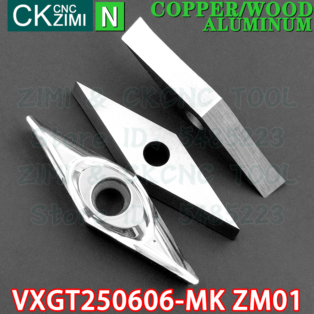 VXGT250606-MK ZM01 VXGT 250606 MK ZM01 CARBUDE ALUMINUM INSERT INSERT INSERTS INSERT