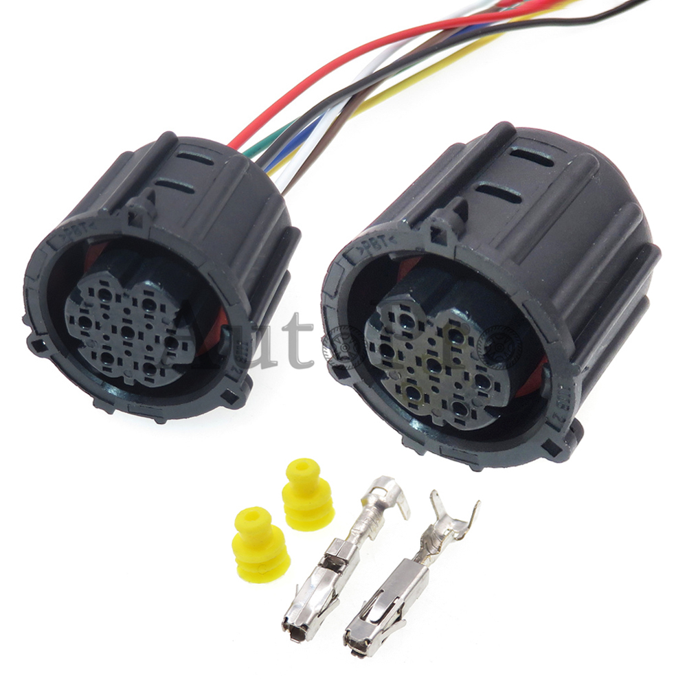 7 gat Automobile Waterdichte starter Elektrische connector 17019.062.000 Auto -onderdelen Autoverdruk Sensor Kabeldok