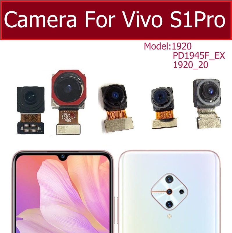 Vivo S1 Pro Front Front Porta principale Selfietta frontale Frontale Small Retro frontale Flex Cavo Flex Cavo Parti di sostituzione