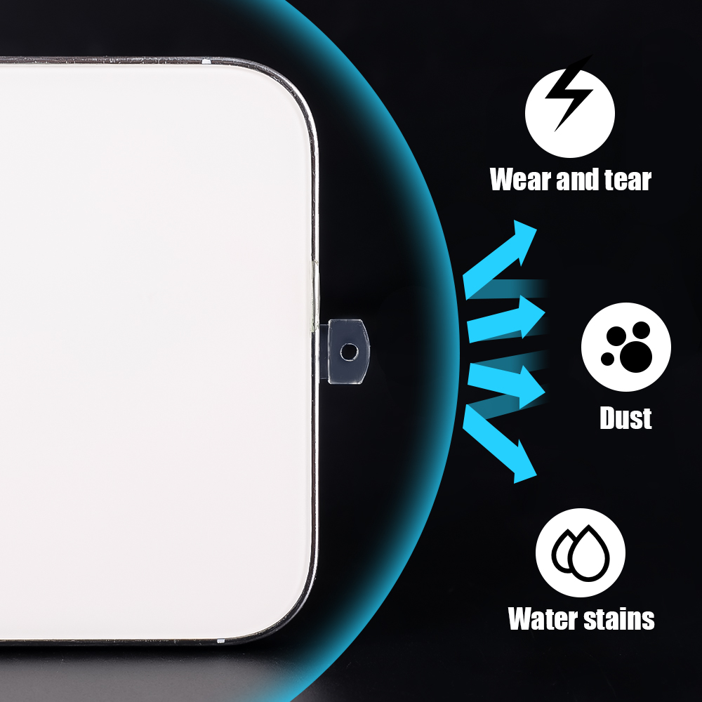 10-iPhoneのDIYダストプラグタイプCマイクロUSB充電ポート透明ダストプラグ3.5mmイヤホンジャックジャックストッパーダストプルーフプラグ