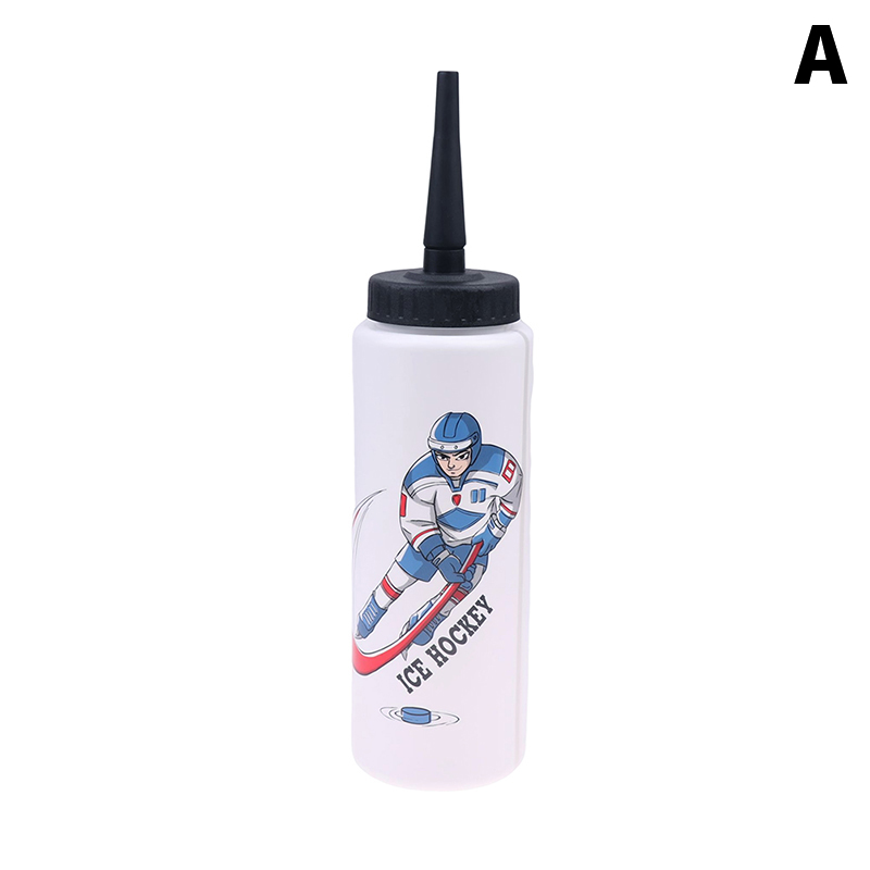 1000ml Ice Hockey Water Bottable portable grande capacité Football Lacrosse Bottle Classic Extended Tip Design Sports Gear