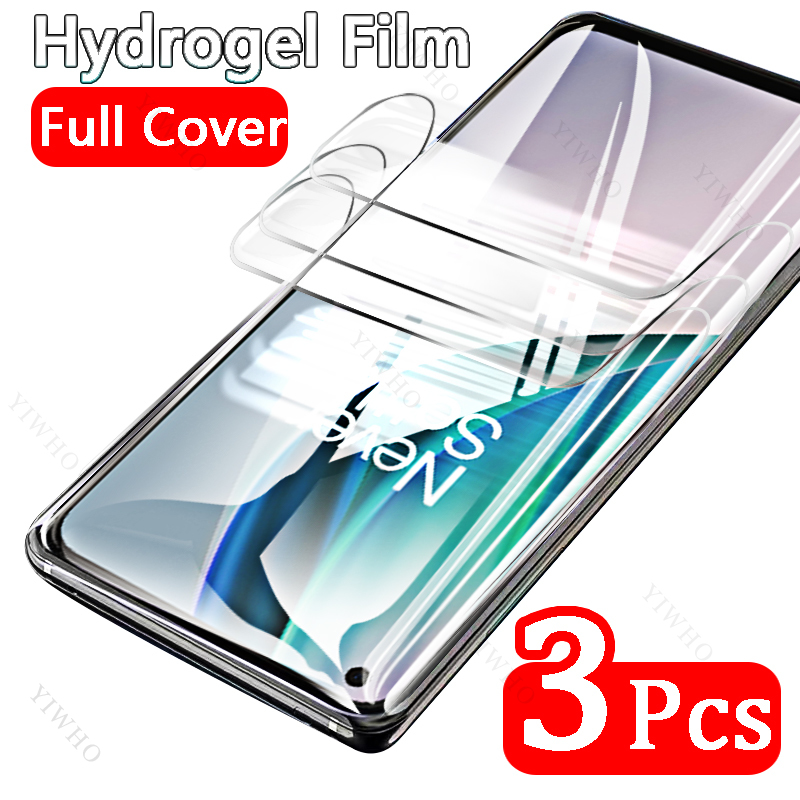 6in1 Full Cover Fronthydrogel -Film für OnePlus Nord N10 5G Sicherheitsbildschirmschutz für OnePlus N 10 BE2029 6.49 