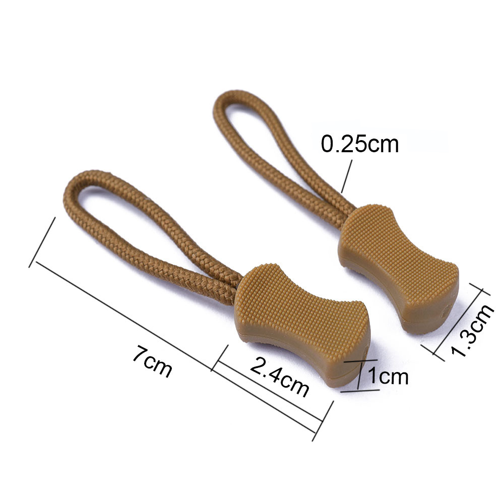 / zipper pull d'étiquette Tag Faire Fixer du cordon de fermeture éclair Clip de remplacement de remplacement de boucle brisée Sac de valise accessoires de sac à dos