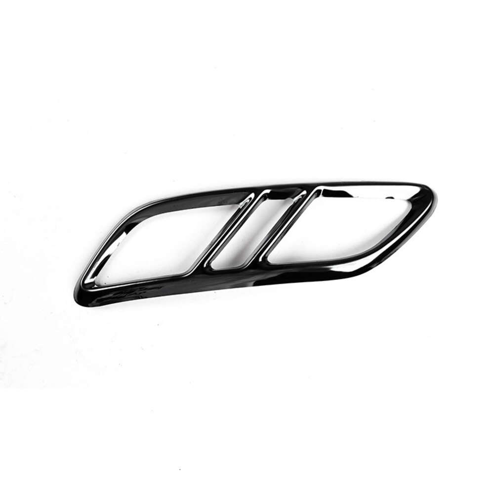 Metal Sport Titanium Black Sier Tail Throat Vent Trim Cover for Audi A3 8Y 2020 2021 Accessories