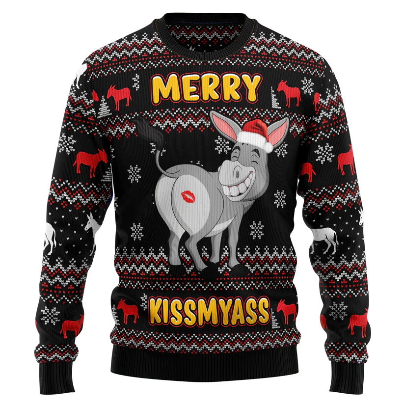 PLstar Cosmos Animal Tattoo 3D Printed Men's Ugly Christmas Sweater Autumn Unisex Knitwear Casual Sweater Christmas gift ZZM03