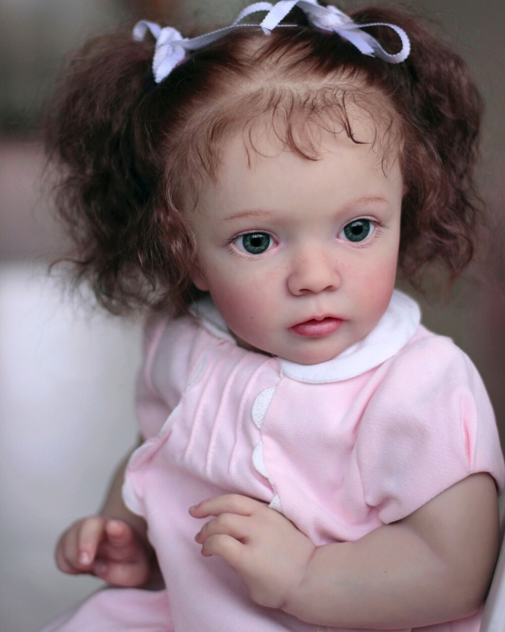 Nowy 24 -calowy Missy Unponedfished Blank Reborn Doll Kit Parts Prototyp lalki dla Natali Blick Blank DIY Zestaw