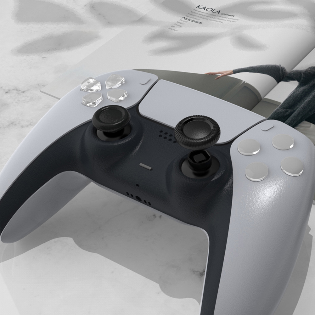 6pcs Controller Силиконовый аналоговый палец для палочки крышка сцепления на джойстик для PS5/PS4/PS3/PS2/Xbox 360/Xbox One Игровые аксессуары