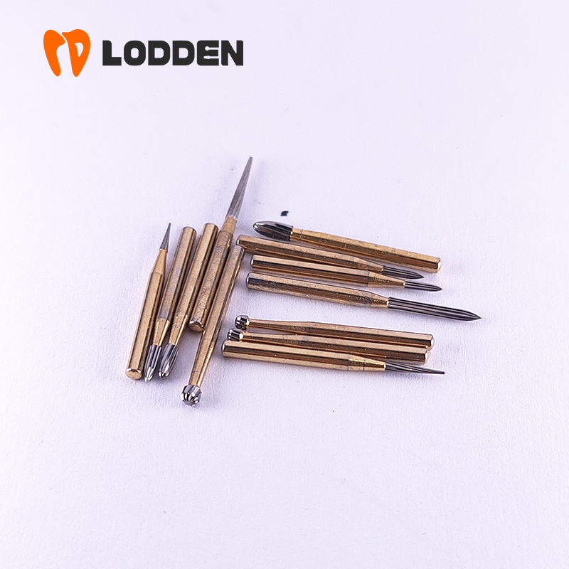 12 -stks bijsnijden van afwerking wolfraamcarbide Burs FG Kit 6003a Denstisterie Tools voor composiet, keramiek, metaal, natuurlijke tanden