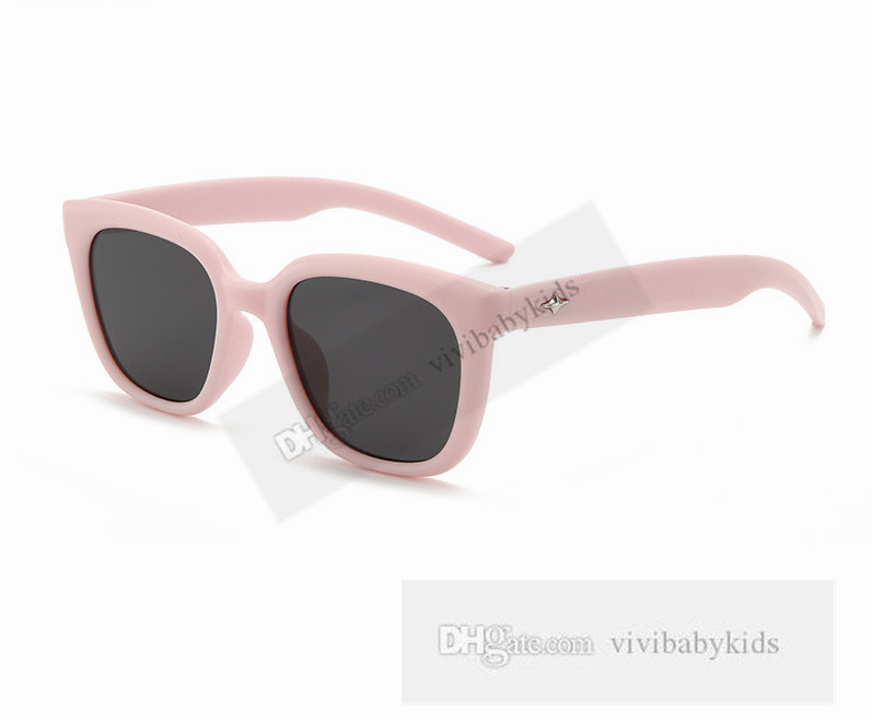 Kids sunglasses girls square frame sun glasses summer children Uv 400 goggles boys beach travel sunblock shade Z7643