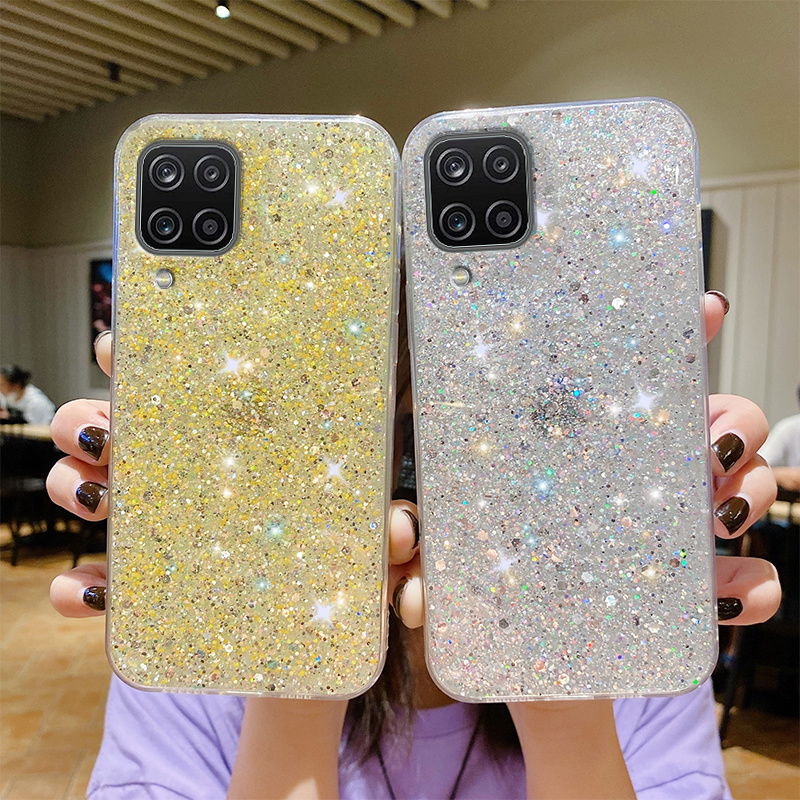 Glitter Bling Case voor Huawei P20 P30 P40 Pro Honor 8x 8a 9x Pro X10 X30 20i 30 50 PSMART Z 20 21 NOVA 6 7 8 SE 5 Pro Soft Cover