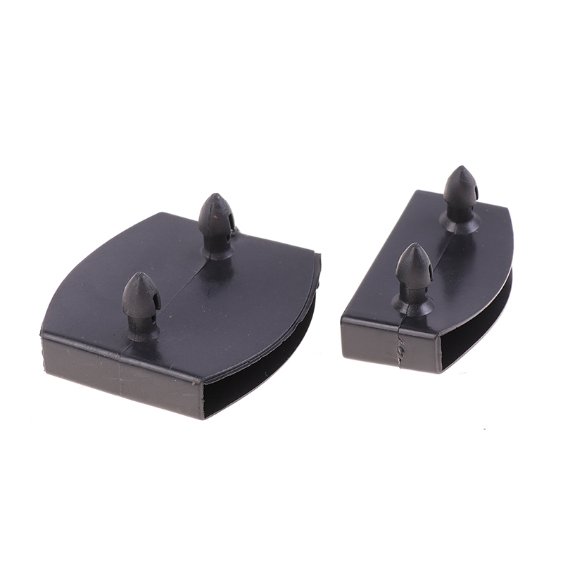 20stplastbäddsoffa Slat End Caps Holder Black Single/Double Center Cap Ersättare för att hålla säkra möblerram