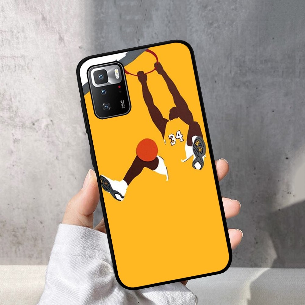 Caso de telefone do Star Man Basketball para Redmi Note 4 x 5 a 6 7 8 Pro t 9 Pro 9s 10 Pro 11 Pro 11s 11epro Pocom3pro