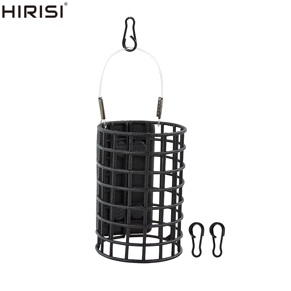 Hirisi Carp Fishing Tackle Feeder Cage Runde für grobe Fischerei -Tackle -Methode Feeder 20g 30g 40g 50g 60g