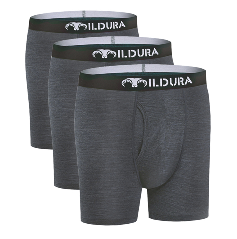 3 pack man boxer camions sous-vêtements en laine mérinos 100% mérinos laine mérino-vêtements laine mérin