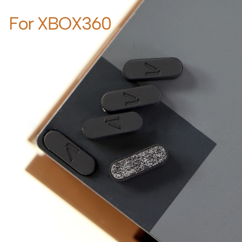 XB 360/XB ONE/XBシリーズS Xコンソールに適用可能な4個のゴム足アンチスリップスリムハウジング保護カバー