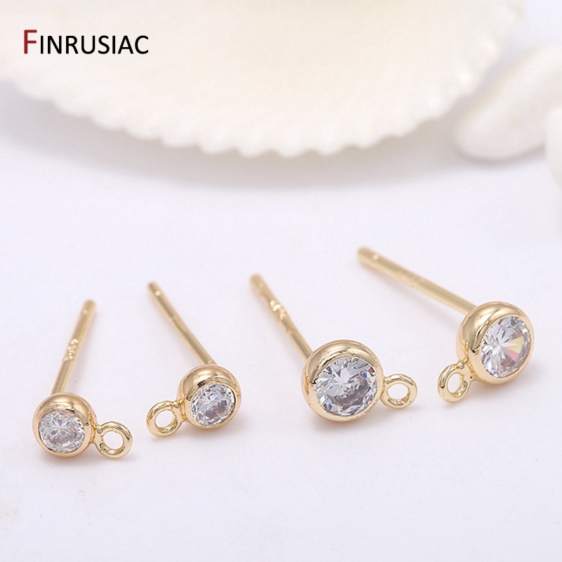 52 mm*1,2 mm 14k de bronze com arame de bronze de bronze longo 14k Earramentos de brilho de brilho de diy descobertas femininas que fabricam materiais de brinco