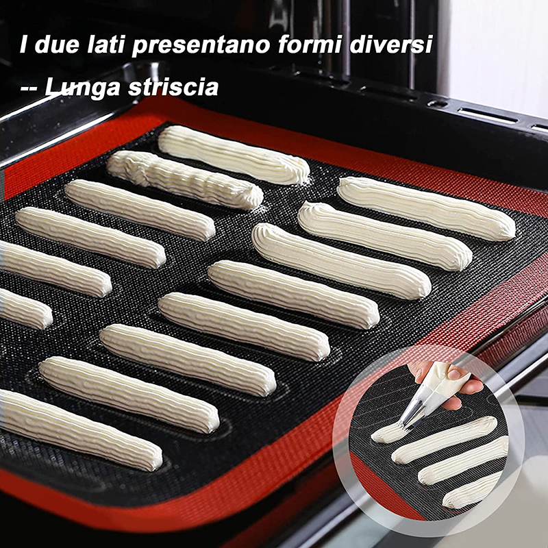 Tappetini da forno a silicone riutilizzabile antiaderente bbq tappetino da forno tappetino tela da forno picnic cookie vassoio barbecue forno strumenti