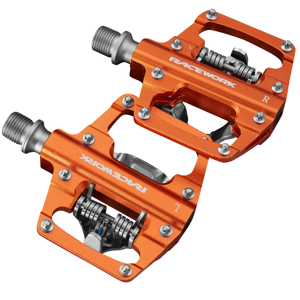 Racework PH5000 MTB Mountain Bike Pedals Autobloccante in lega di alluminio ultraleggero FORSHIMANO SPD PARTI DI BICYLE COLORE MOLTI