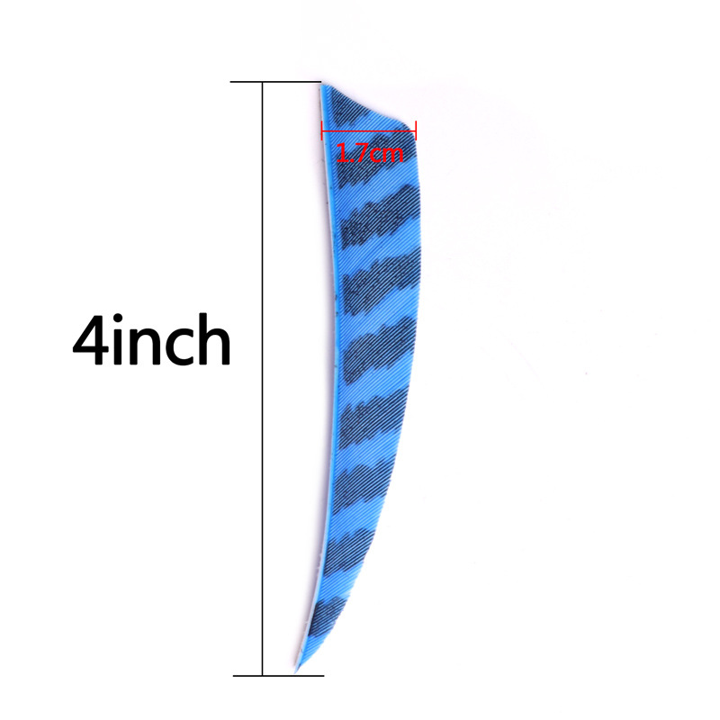 /Shield Cut Archery Arrow Feathers Turkey Feather Arrow Archery Hunting Fletching 4 Inches