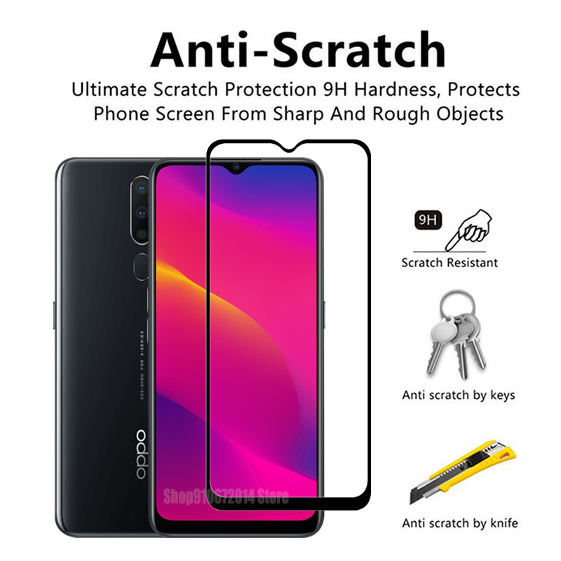 9D Tempered Glass For OPPO A54S A53S A55S A56 A76 A95 A92S Screen Protector For OPPO K10 K9 Pro K7 K9X K9S Portective Glass