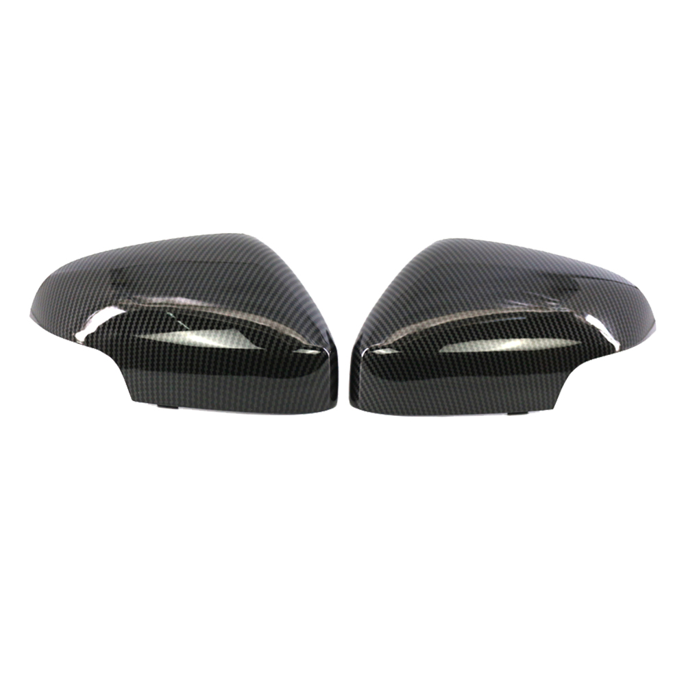 1 Pair Side Mirrors Shell Frame Auto Accessories Rearview Side Wing Mirror Cover Protector for Volvo C30 T5 C70 T5 2010-2013