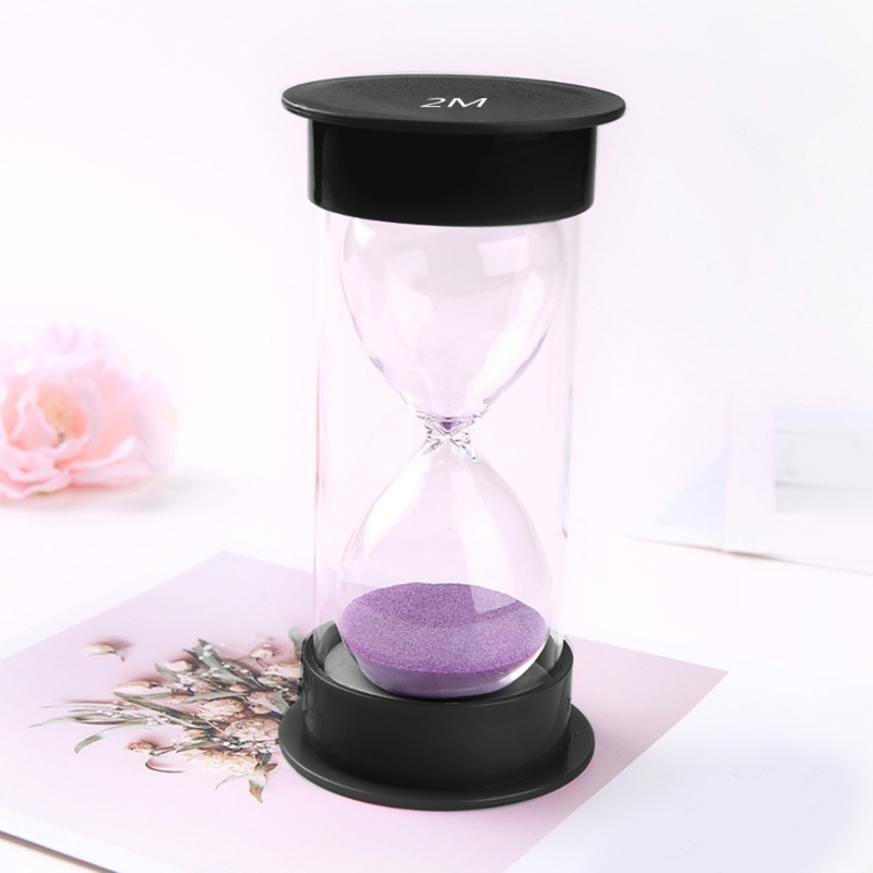 Sand Timer Set 30s/1/2/3/5/10-Minutes Hourglass Timer for Kid Classroom Kitchen Game Home Office Decorations 87HA